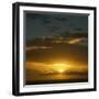 Sun in Cloudy Sky-Micha Pawlitzki-Framed Photographic Print