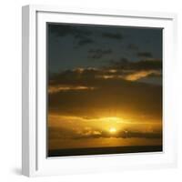 Sun in Cloudy Sky-Micha Pawlitzki-Framed Photographic Print