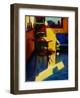 Sun in the D & M Cafe-Pam Ingalls-Framed Giclee Print