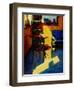 Sun in the D & M Cafe-Pam Ingalls-Framed Giclee Print