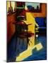 Sun in the D & M Cafe-Pam Ingalls-Mounted Giclee Print