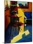 Sun in the D & M Cafe-Pam Ingalls-Mounted Giclee Print