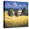Sun Kissed Orchard II-David Short-Stretched Canvas