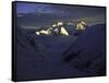 Sun Kissed Pumori, Nepal-Michael Brown-Framed Stretched Canvas