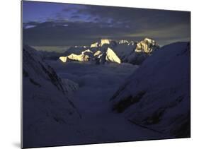 Sun Kissed Pumori, Nepal-Michael Brown-Mounted Photographic Print