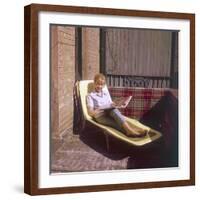 Sun Lounger-null-Framed Photographic Print