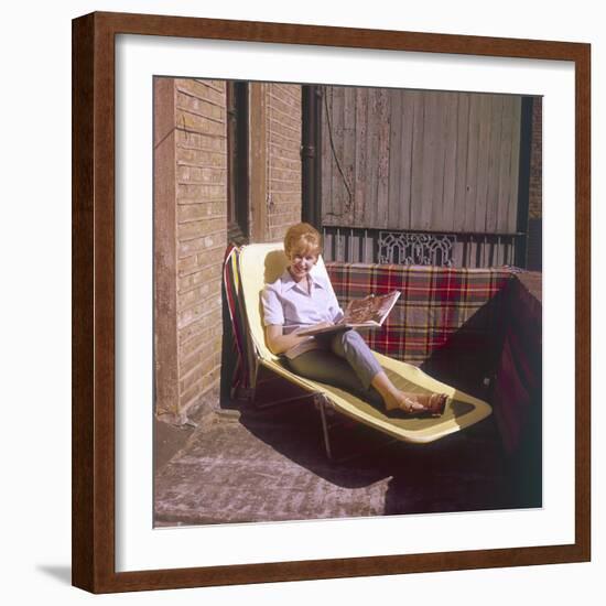 Sun Lounger-null-Framed Photographic Print