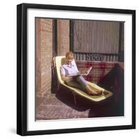 Sun Lounger-null-Framed Photographic Print