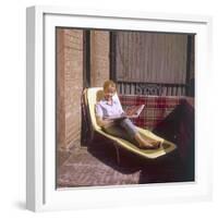 Sun Lounger-null-Framed Photographic Print