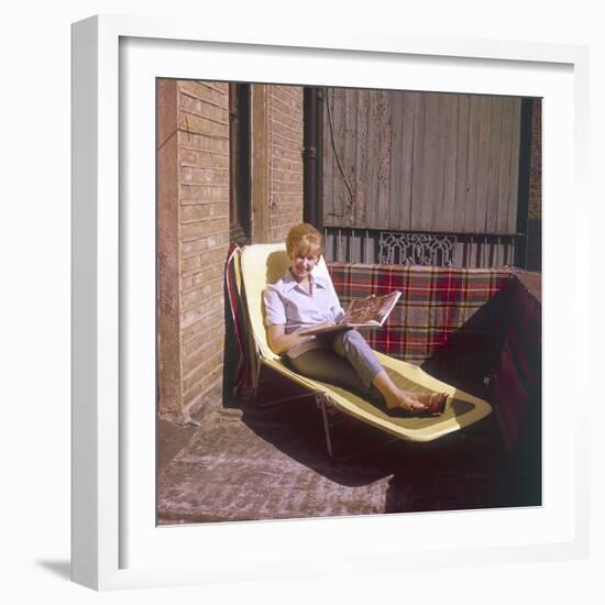 Sun Lounger-null-Framed Photographic Print