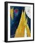 Sun, Mountain, Moon-Hyunah Kim-Framed Art Print