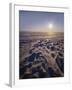Sun on a Snowy Plateau, Antartica-Geoff Renner-Framed Photographic Print