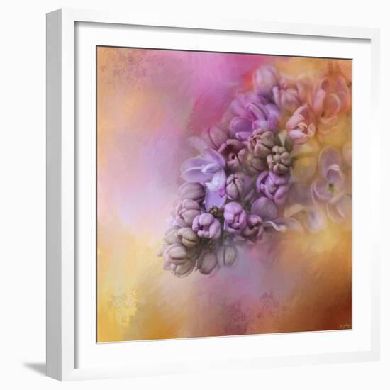 Sun on the Lilacs-Jai Johnson-Framed Giclee Print