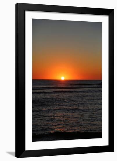 Sun On The Water Mexico, 2016-null-Framed Photographic Print