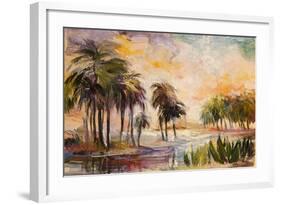 Sun on the Water-Mary Dulon-Framed Giclee Print