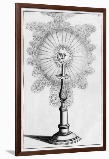 Sun Ornamental Fountain Design, 1664-Georg Andreas Bockler-Framed Giclee Print