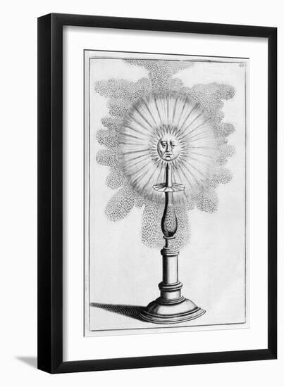 Sun Ornamental Fountain Design, 1664-Georg Andreas Bockler-Framed Giclee Print