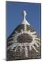 Sun Painted on Roof of Traditional Trullo in Alberobello-Martin-Mounted Photographic Print