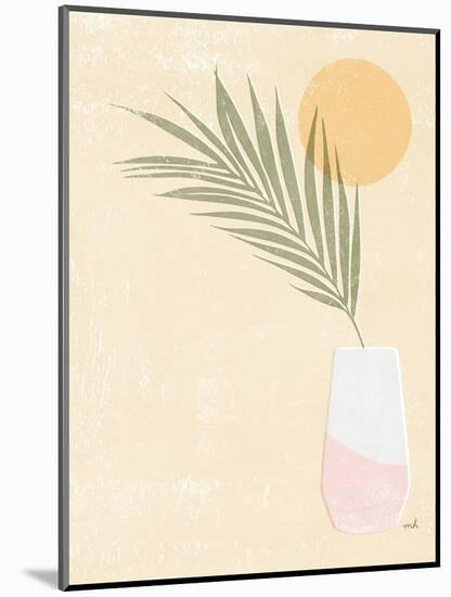 Sun Palm II Blush-Moira Hershey-Mounted Art Print