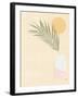 Sun Palm II Blush-Moira Hershey-Framed Art Print