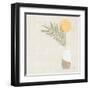 Sun Palm II Sq-Moira Hershey-Framed Art Print