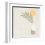 Sun Palm II Sq-Moira Hershey-Framed Art Print