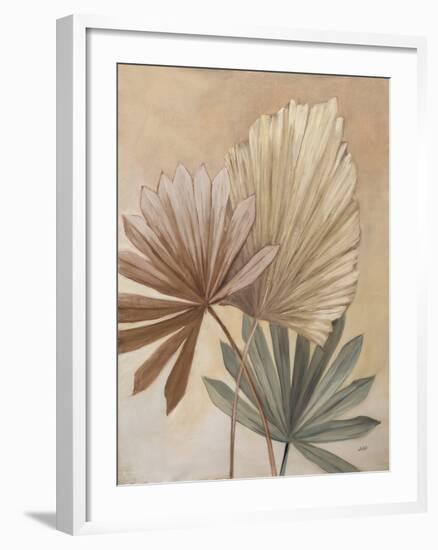 Sun Palms I Neutral-Julia Purinton-Framed Art Print