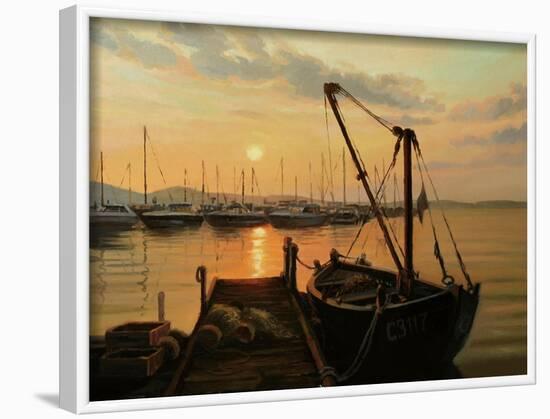 Sun Path-kirilstanchev-Framed Art Print