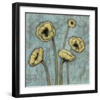 Sun Poppies I-Jennifer Goldberger-Framed Art Print