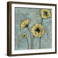 Sun Poppies II-Jennifer Goldberger-Framed Art Print