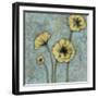 Sun Poppies II-Jennifer Goldberger-Framed Art Print