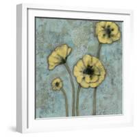 Sun Poppies II-Jennifer Goldberger-Framed Art Print