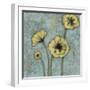Sun Poppies II-Jennifer Goldberger-Framed Art Print