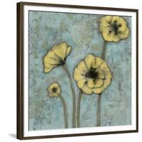 Sun Poppies II-Jennifer Goldberger-Framed Premium Giclee Print