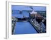 Sun Princess in Gatun Lock, Panama Canal, Panama-Cindy Miller Hopkins-Framed Photographic Print