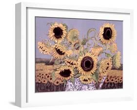 Sun Queen, 1995-Lillian Delevoryas-Framed Giclee Print