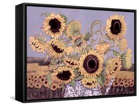 Sun Queen, 1995-Lillian Delevoryas-Framed Stretched Canvas