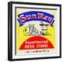 Sun Ray Departmental Drug Stores-null-Framed Art Print