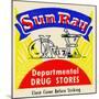 Sun Ray Departmental Drug Stores-null-Mounted Art Print