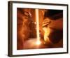 Sun Ray In Antelope Canyon-null-Framed Art Print