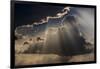 Sun rays and clouds, Togo, Africa-Art Wolfe-Framed Photographic Print