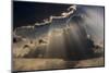 Sun rays and clouds, Togo, Africa-Art Wolfe-Mounted Photographic Print