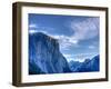 Sun Rises, First Light on Top of El Capitan, Yosemite, California, USA-Tom Norring-Framed Premium Photographic Print