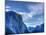 Sun Rises, First Light on Top of El Capitan, Yosemite, California, USA-Tom Norring-Mounted Premium Photographic Print