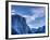 Sun Rises, First Light on Top of El Capitan, Yosemite, California, USA-Tom Norring-Framed Photographic Print