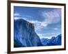 Sun Rises, First Light on Top of El Capitan, Yosemite, California, USA-Tom Norring-Framed Photographic Print