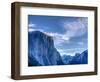 Sun Rises, First Light on Top of El Capitan, Yosemite, California, USA-Tom Norring-Framed Photographic Print