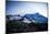 Sun Rising from Behind Mount Rainier - Mount Rainier National Park, Washington-Dan Holz-Mounted Photographic Print