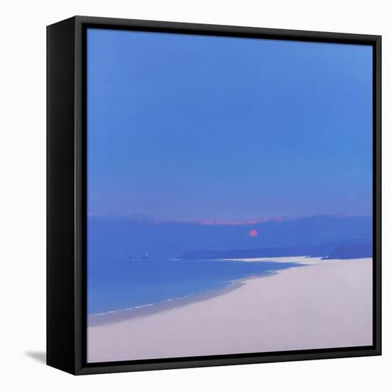 Sun Rising over the Bay, 1999-John Miller-Framed Stretched Canvas