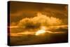 Sun Rising Through the Clouds at Dawn, ANWR, Alaska, USA-Steve Kazlowski-Stretched Canvas